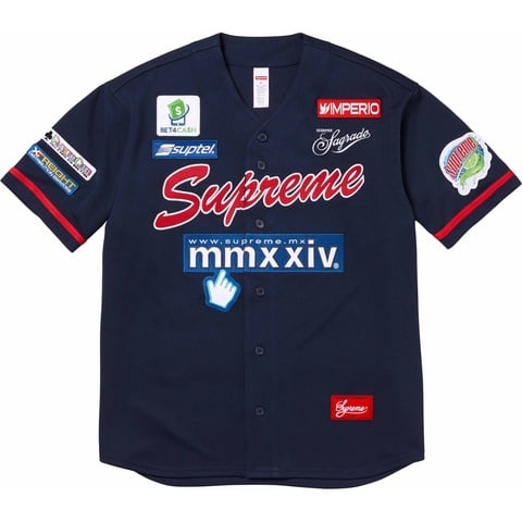 Supreme Chosen One Baseball Jersey - Navy