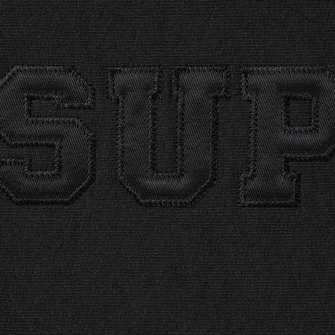 Supreme Collegiate Hooded Sweatshirt - Black