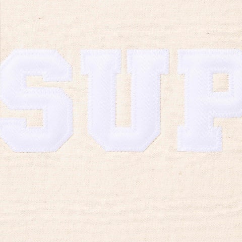 Supreme Collegiate Hooded Sweatshirt - Natural