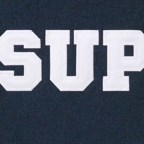 Supreme Collegiate Hooded Sweatshirt - Navy
