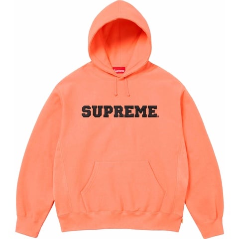 Supreme Collegiate Hooded Sweatshirt - Peach