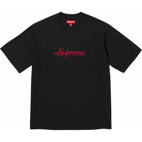 Supreme Contact S/S Top - Black