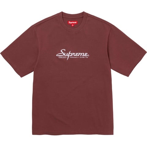 Supreme Contact S/S Top - Brown