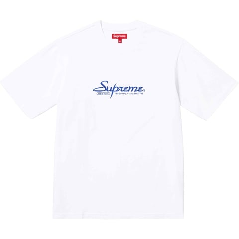 Supreme Contact S/S Top - White