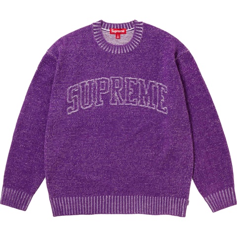 SUPREME Contrast Arc Sweater サイズS Contrast Arc Sweater - spring/summer 2024 - Supreme