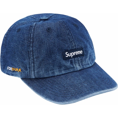帽子 Supreme Cordura Small Box 6 Panel Supreme® Cordura Denim Small Box 6-Panel Black Box Logo | eBay