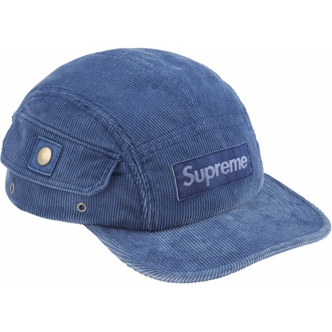 Corduroy Pocket Camp Cap - spring/summer 2024 - Supreme