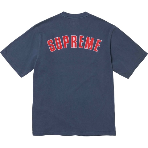 Supreme Cracked Arc S/S Top - Navy