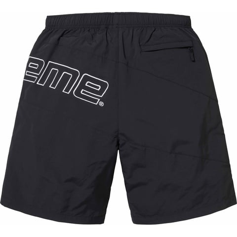 Supreme Curve Nylon Short - Black