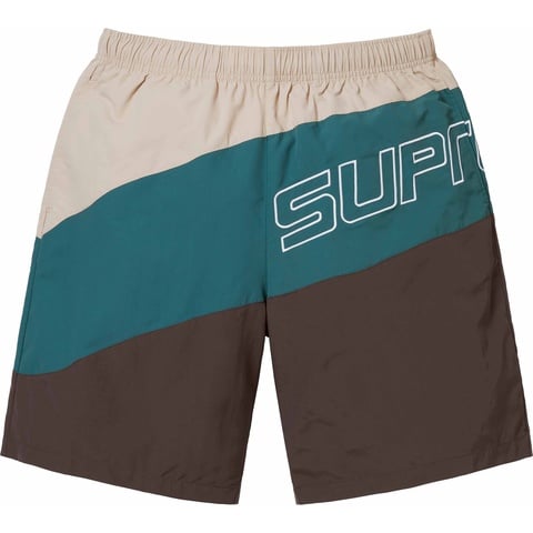 Supreme Curve Nylon Short - Brown