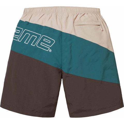 パンツ Supreme Curve Nylon Short Supreme Curve Nylon Shorts Black SS24 Size Large NWT Deadstock In