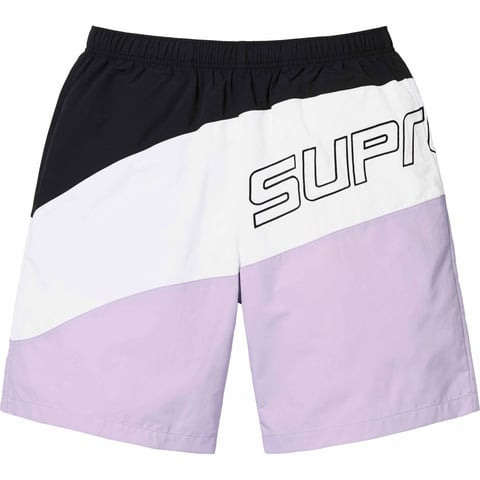 Supreme Curve Nylon Short - Light Purple