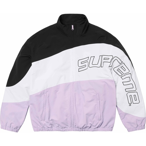 Supreme Curve Track Jacket - Light Purple