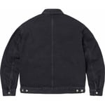 Supreme Denim Chore Trucker Jacket (SS24) - Black