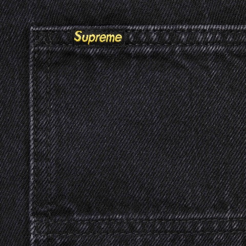 Supreme Denim Painter Pant - Black