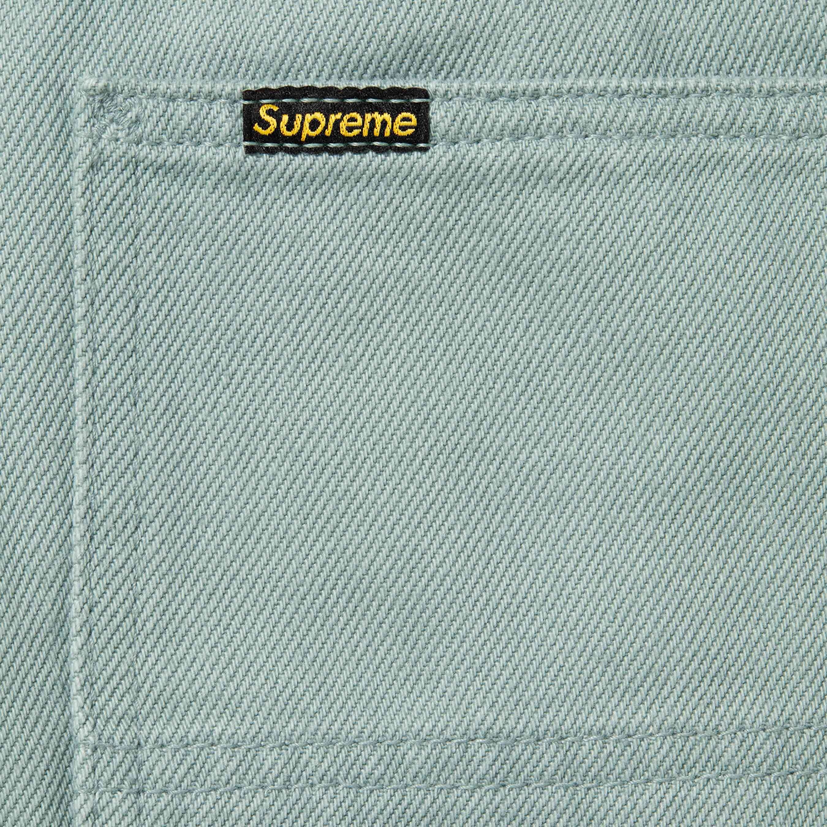 Supreme Denim Painter Pant (SS24) - Mint - $178