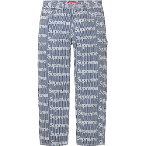 Supreme Denim Painter Pant - Stripe