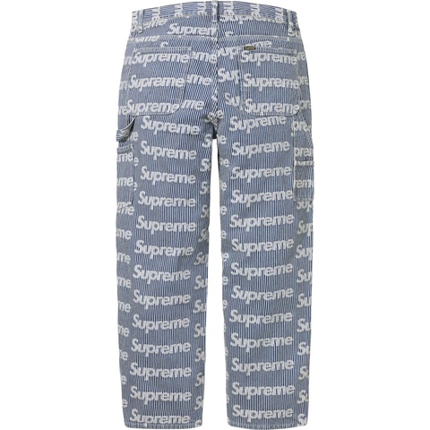 Supreme Denim Painter Pant - Stripe
