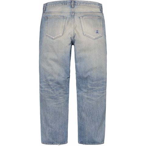 Distressed Loose Fit Selvedge Jean - Supreme Distressed Loose Fit Selvedge Jean - Supreme