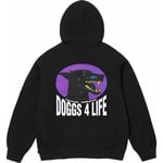 Supreme Doggs Hooded Sweatshirt (SS24) - Black
