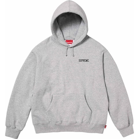 Supreme Doggs Hooded Sweatshirt - Heather Grey