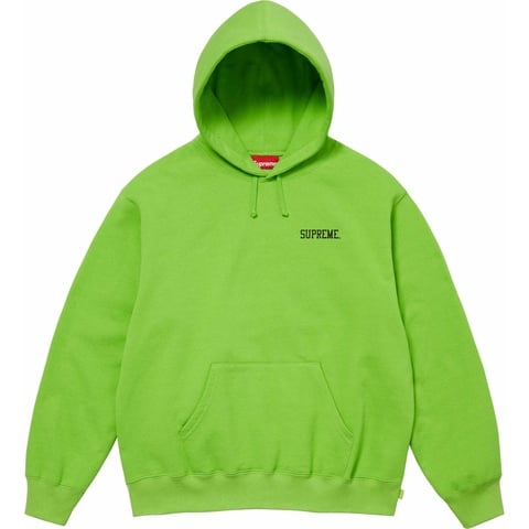 Supreme Doggs Hooded Sweatshirt - Lime