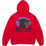 Supreme Doggs Hooded Sweatshirt (SS24) - Red