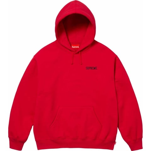 Supreme Doggs Hooded Sweatshirt - Red