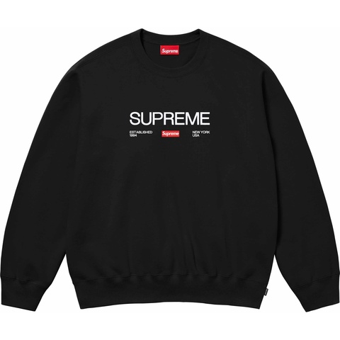 【値下げ中】Supreme Established Crewneck Clay Established Crewneck - spring/summer 2024 - Supreme