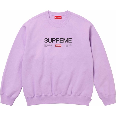 Established Crewneck - spring/summer 2024 - SupremeCommunity