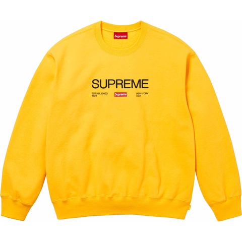 Established Crewneck - spring/summer 2024 - SupremeCommunity
