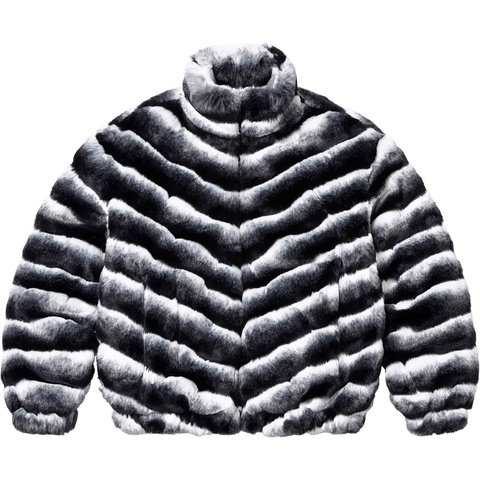 Supreme Faux Fur Jacket - Black