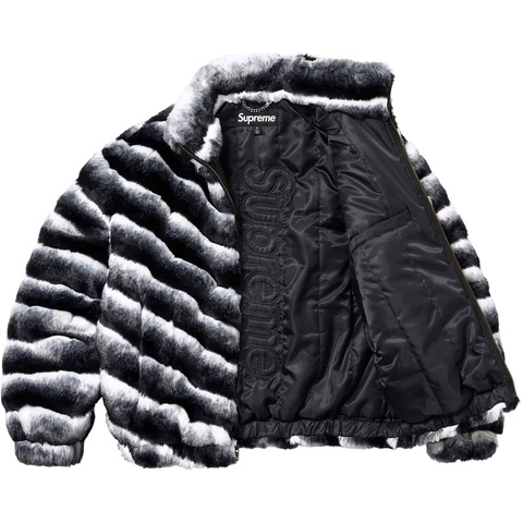 Supreme Faux Fur Jacket - Black