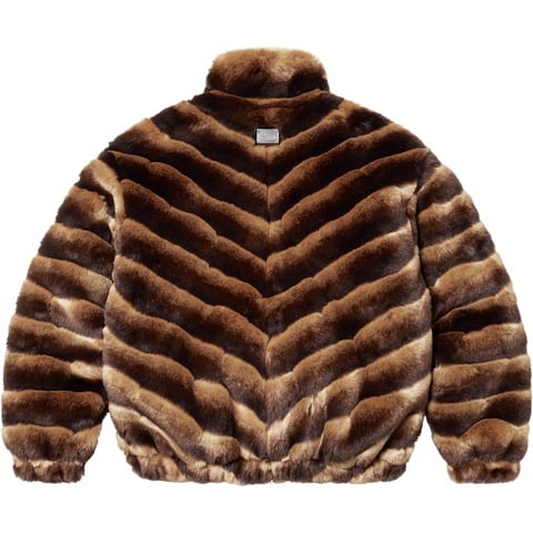 Supreme Faux Fur Jacket - Brown