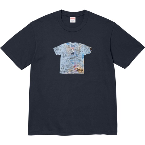 Supreme First Tee - Navy