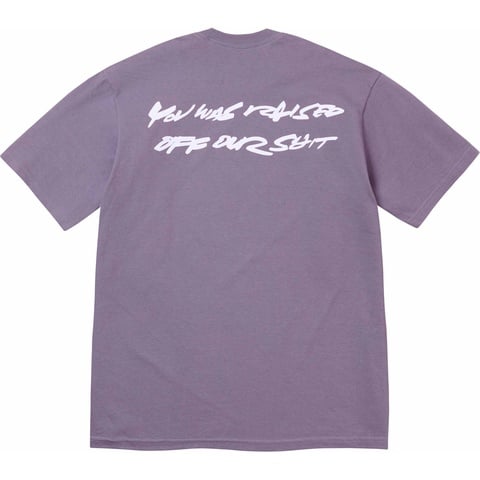 Supreme Futura Box Logo Tee - Dusty Purple