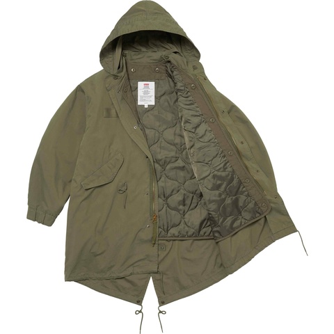 トップス Supreme Futura Fishtail Parka Olive Futura Fishtail Parka - spring/summer 2024 - Supreme