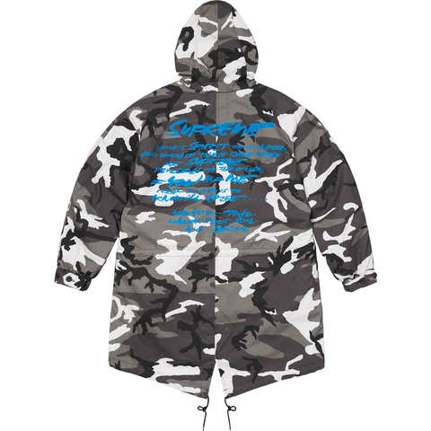 Futura Fishtail Parka - spring/summer 2024 - Supreme