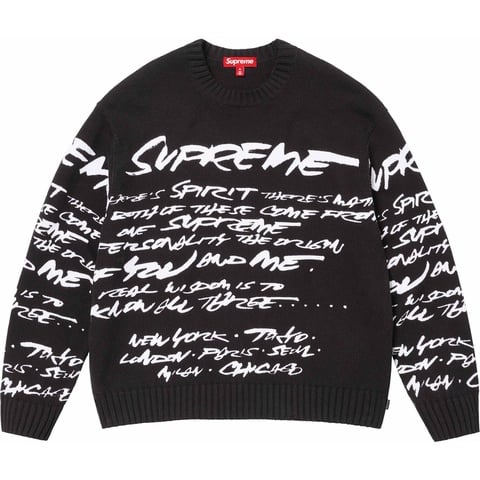 Supreme Futura Sweater - Black