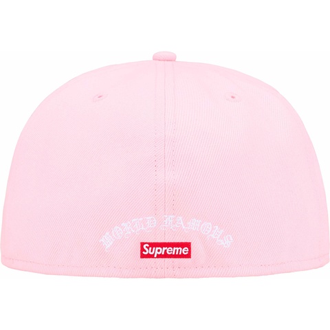 希少 Supreme Gold Cross S Logo New Era ピンク Gold Cross S Logo New Era® - spring/summer 2024 - Supreme
