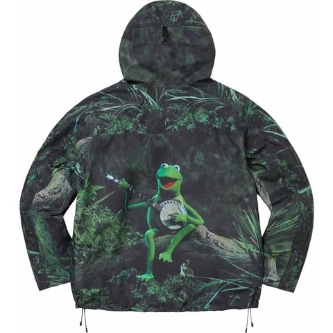 Supreme GORE-TEX Taped Seam Shell Jacket - Kermit The Frog