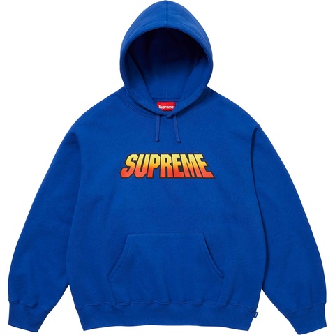 Supreme Gradient Hooded Sweatshirt - Royal