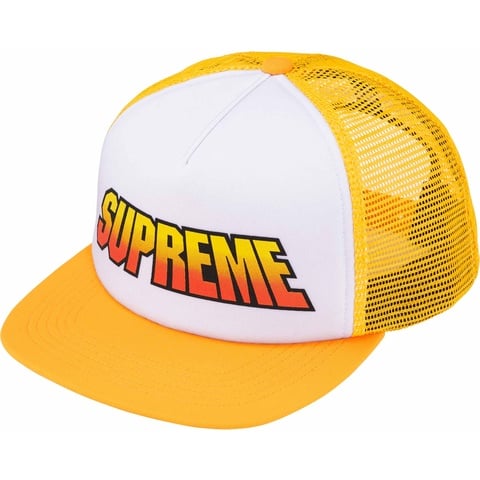Supreme Gradient Mesh Back 5-Panel - Gold