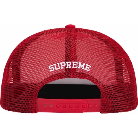 Supreme Gradient Mesh Back 5-Panel - Red