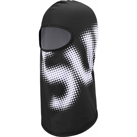 Supreme Halftone Lightweight Balaclava - Black