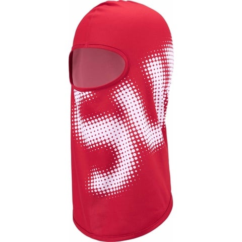 Supreme Halftone Lightweight Balaclava - Red