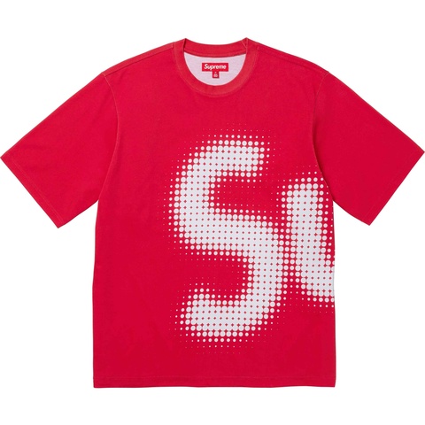Supreme Halftone S/S Top - Red