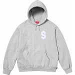 Supreme $ Hooded Sweatshirt (SS24) - Heather Grey