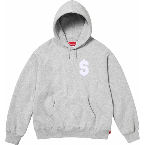 Supreme $ Hooded Sweatshirt - Heather Grey