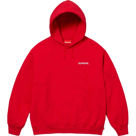 Supreme Immortal Hooded Sweatshirt - Red